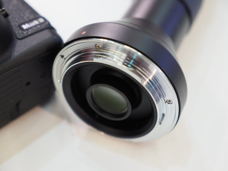 Illustration for article titled This Telescoping Macro Lens Looks Completely Insane